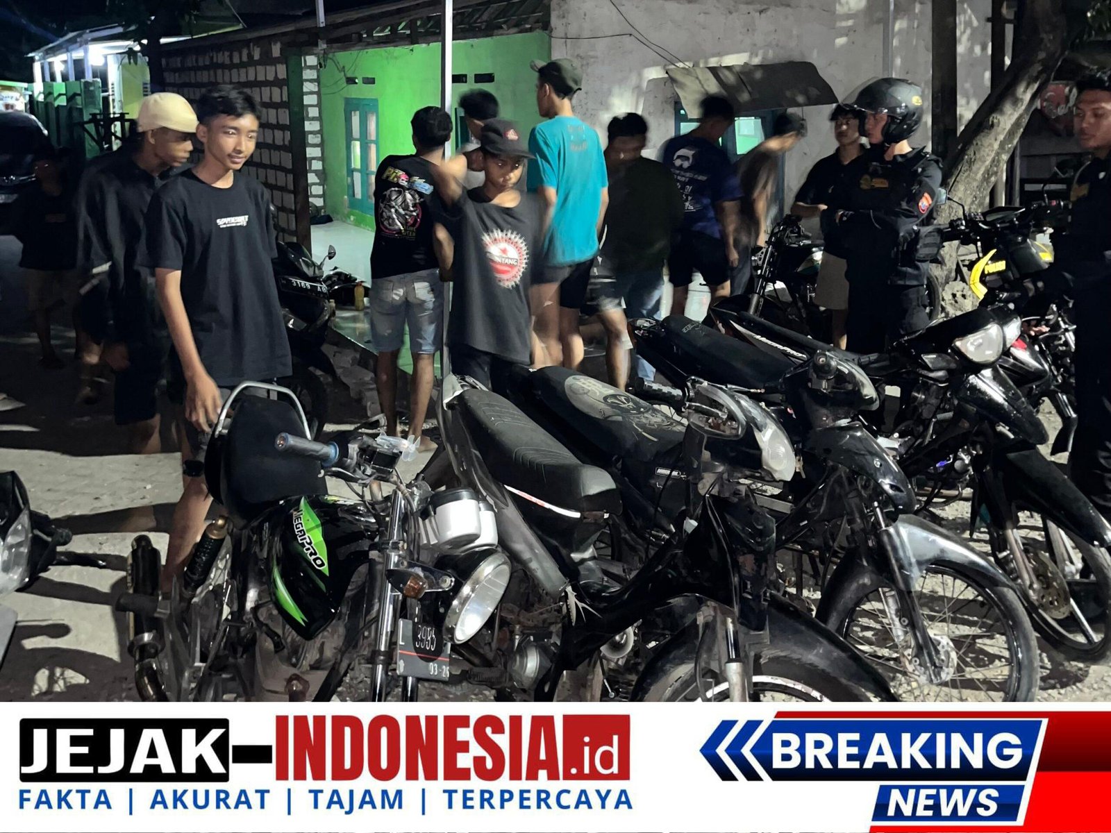 Respons Cepat Polres Gresik, Enam Remaja Balap Liar Diamankan Sat Samapta di Jalan Raya Bungah