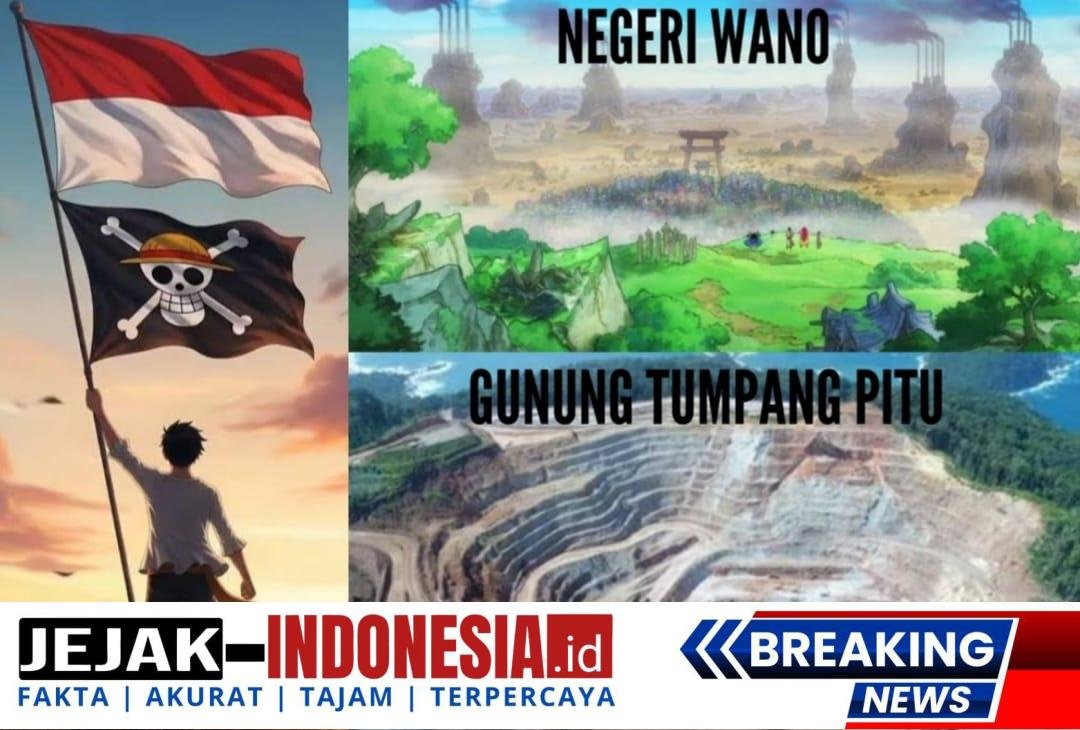 Mari Bersama Kawal Gunung Tumpang Pitu, Jangan Sampai Seperti Negeri Wano Di Serial One Piece