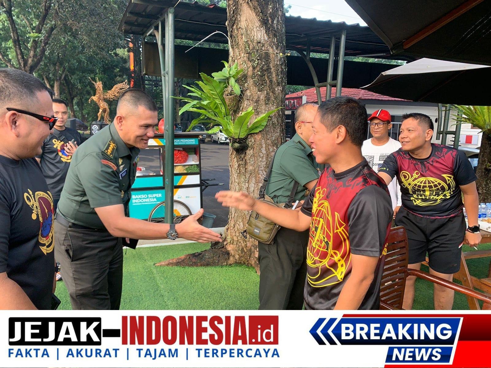 Olahraga Bersama Pasmar 1 dan Kemenpan RB