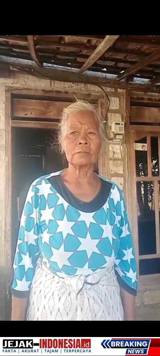 Kasmi Lansia 58 Tahun Warga Dusun Ngindahan,Tidak Pernah Sekalipun Menerima Bantuan Dari Pemerintah