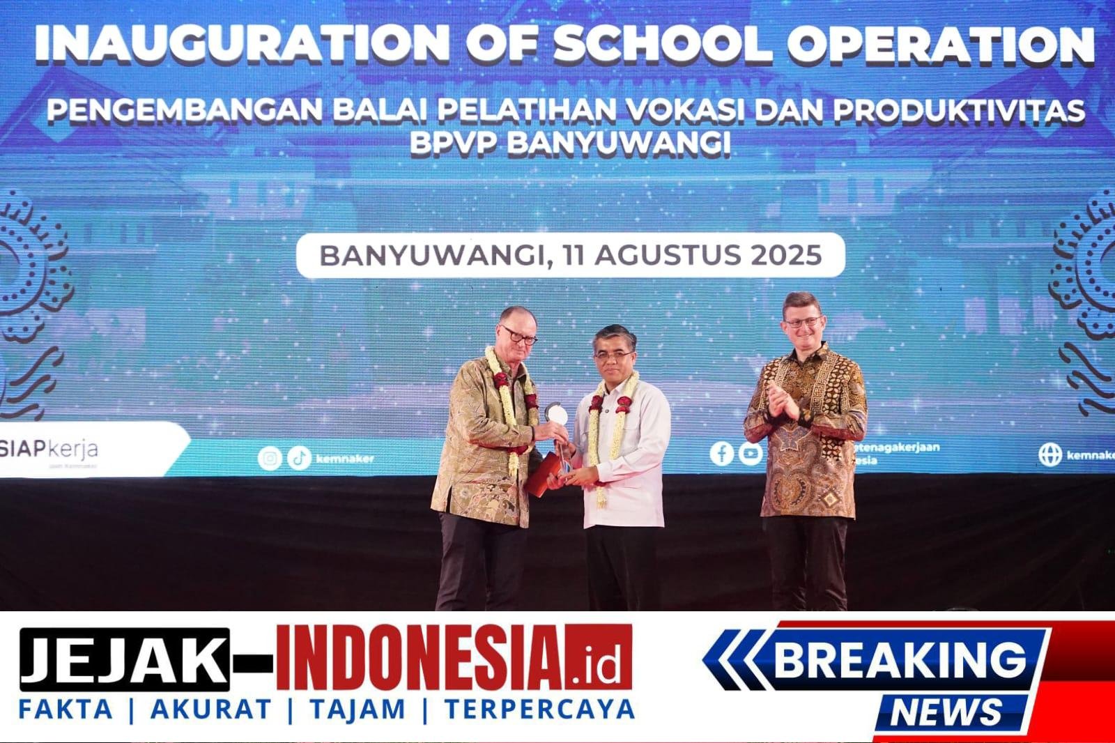 Kemnaker dan Austria Perkuat Kerja Sama Pelatihan Vokasi di BPVP Banyuwangi