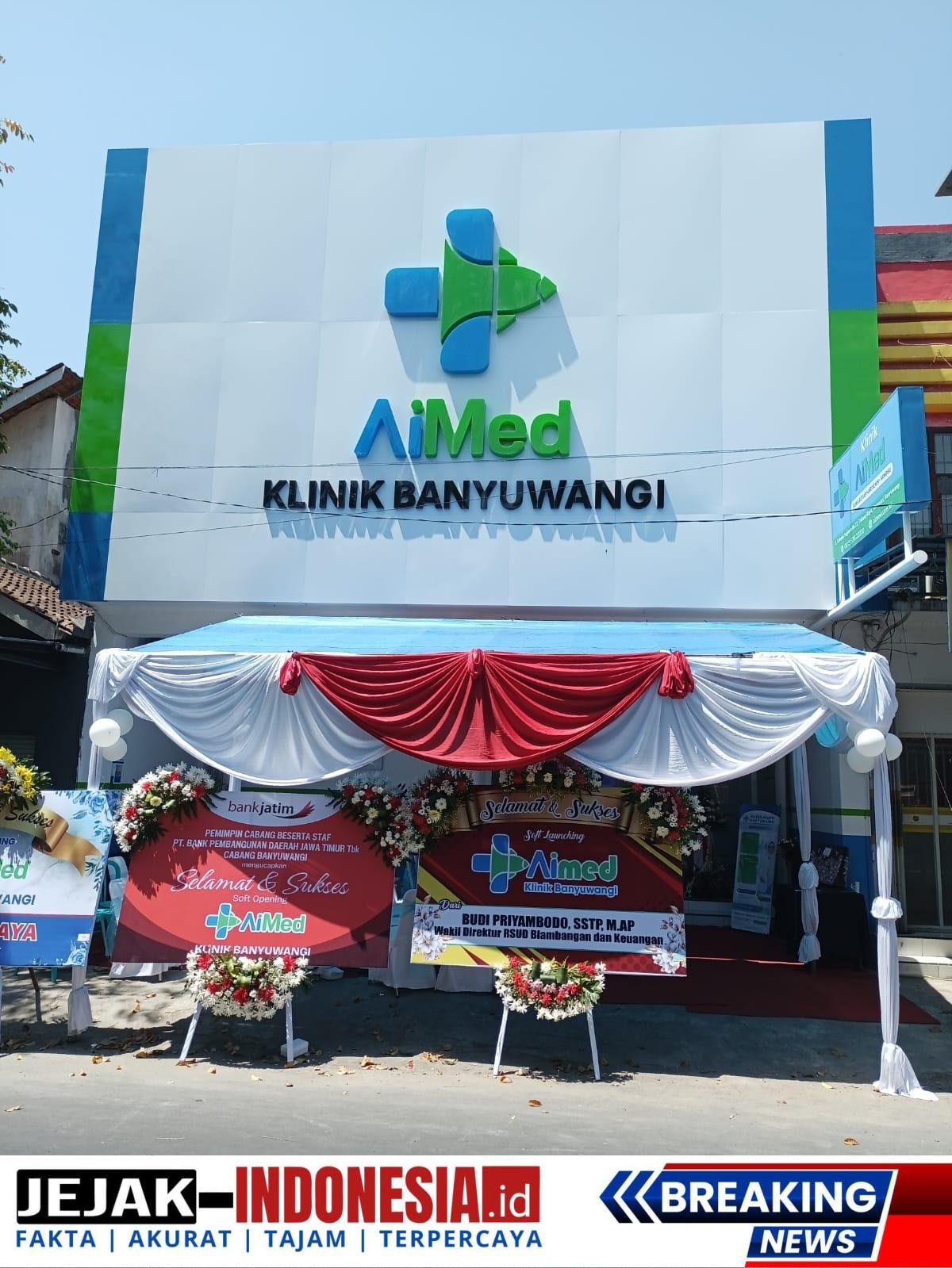 Peresmian Klinik AiMed di Banyuwangi, Dihadiri PLH Sekda dan Anggota DPRD Komisi I