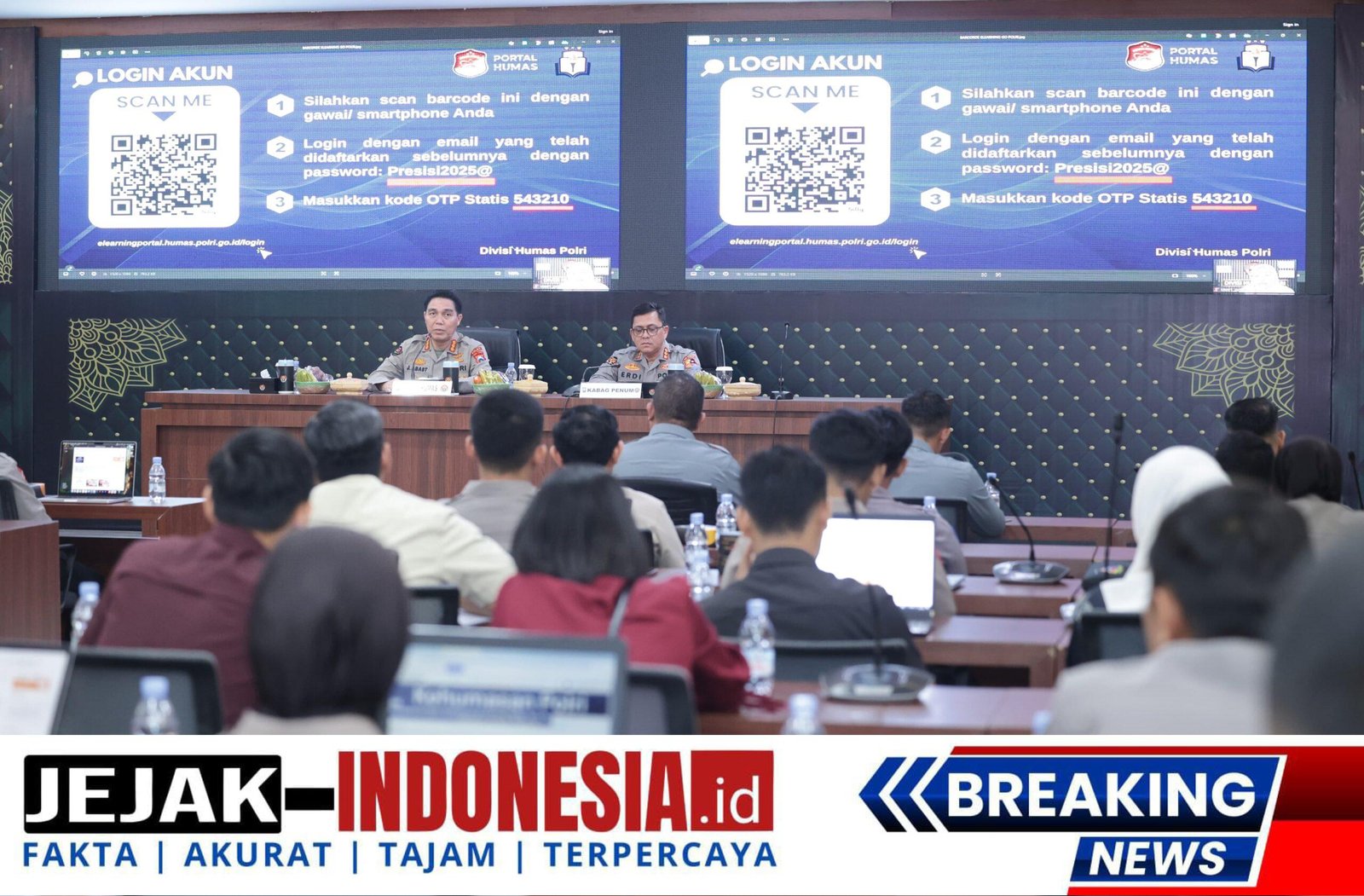 Personel Polda Jatim Ikuti Pelatihan Kehumasan Melalui E-Learning Perkuat Hadapi Tantangan Komunikasi di Era Digital