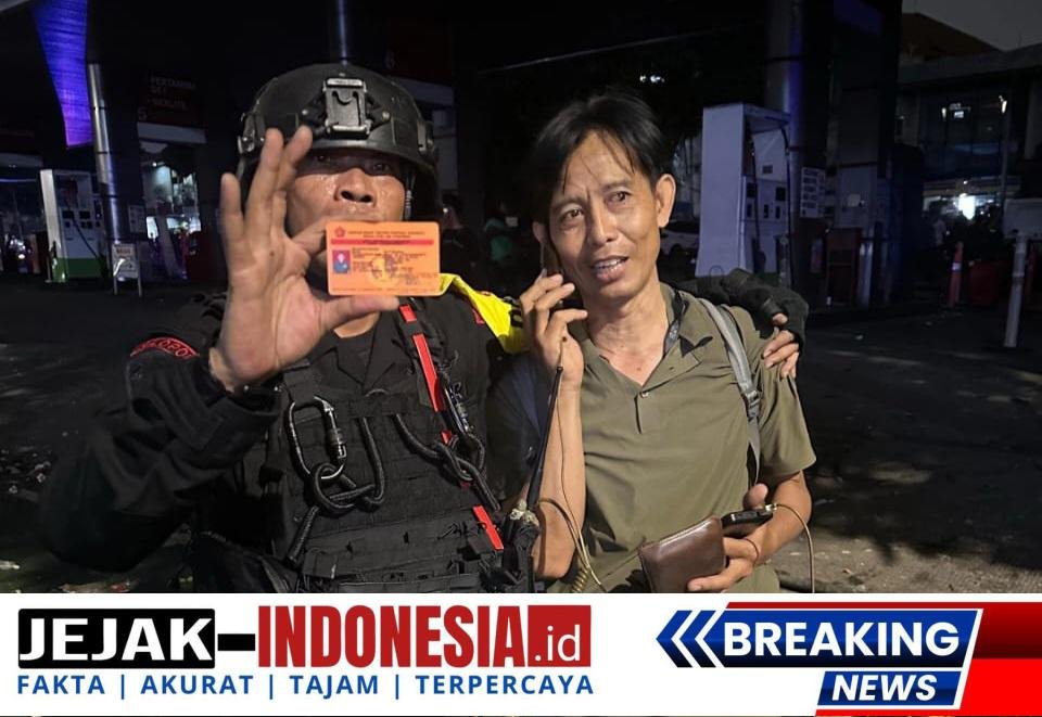 Polisi Amankan Seorang Provokator Demo di Pejompongan, Ternyata Anggota Intelijen TNI dengan Senjata Lengkap