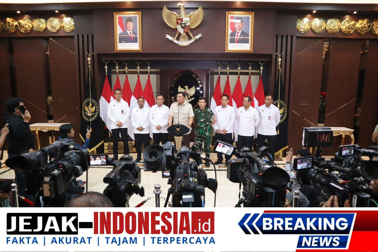 Menko Polkam Ad Interim Gelar Rapat Perdana