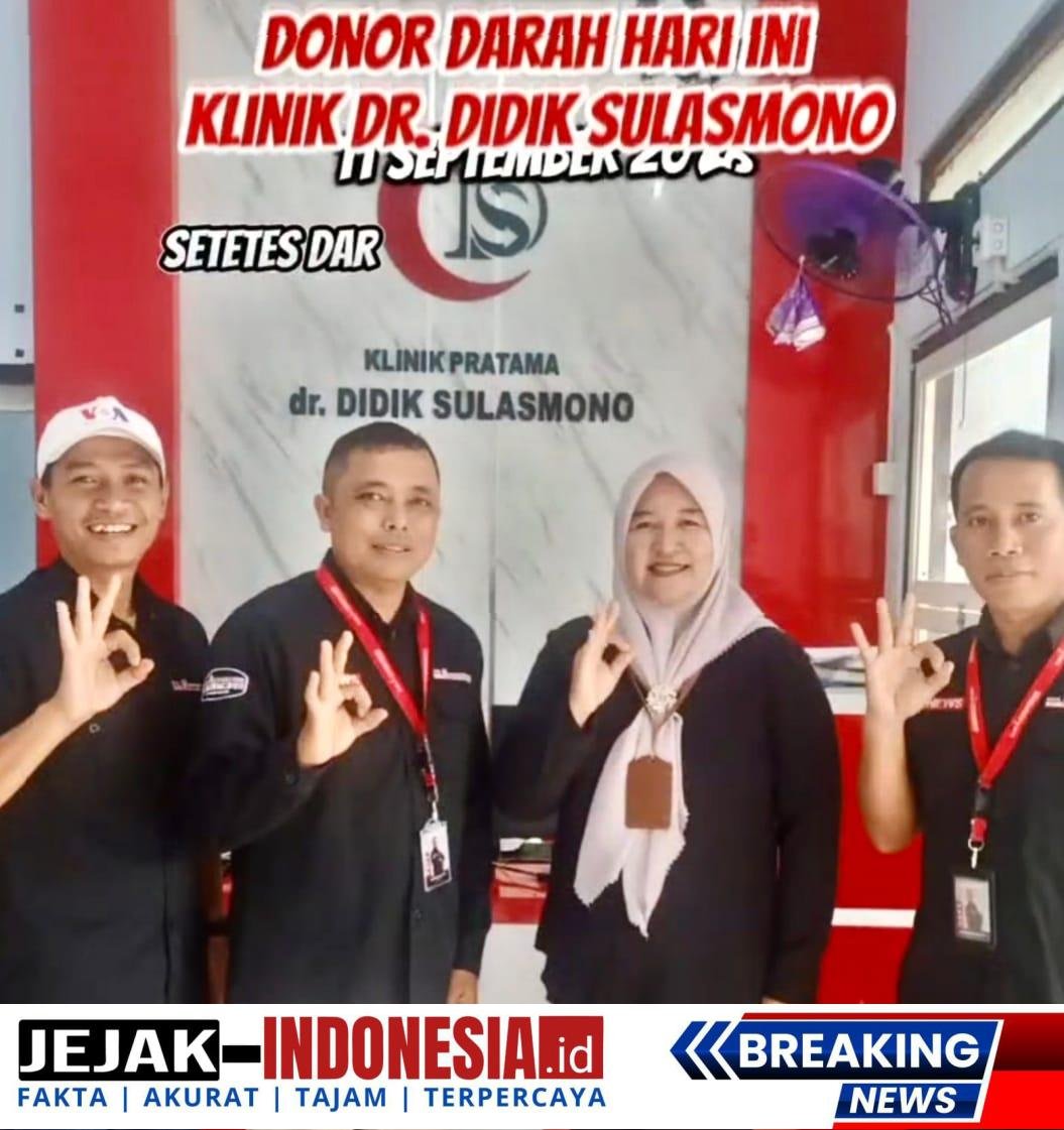 Klinik Pratama dr. Didik Sulasmono Ajak Warga Jadi Pahlawan Kemanusiaan Lewat Donor Darah