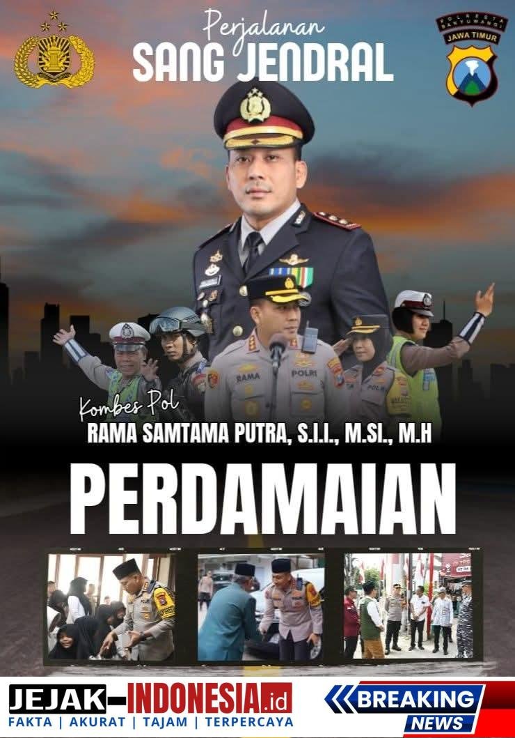 Perjalanan Sang Jendral , polisi humble yang mengabdi di Bumi Blambangan