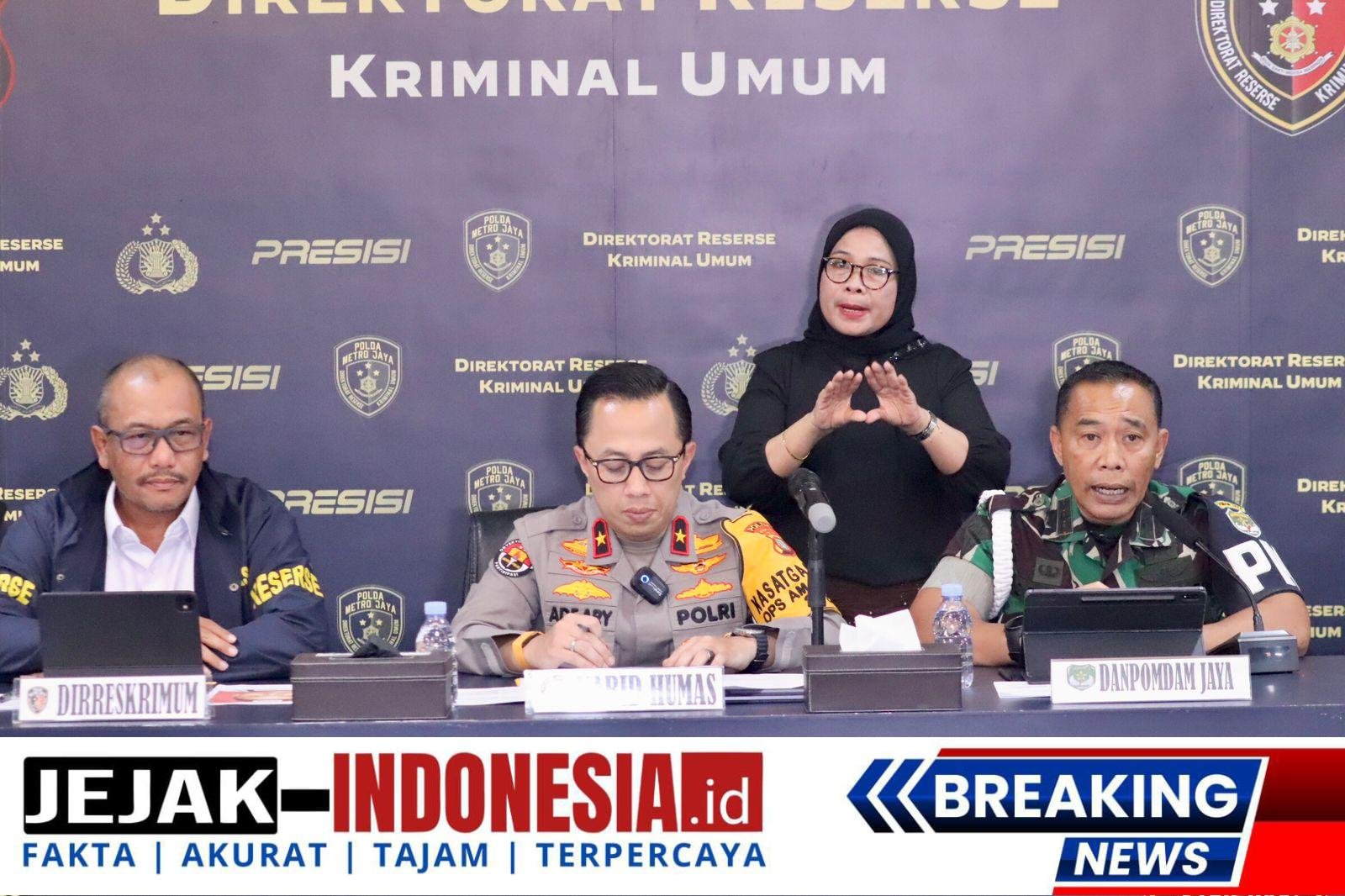 Polisi Ungkap Motif Pembunuhan Kacab BRI Adalah Pindahkan Rekening Dormant