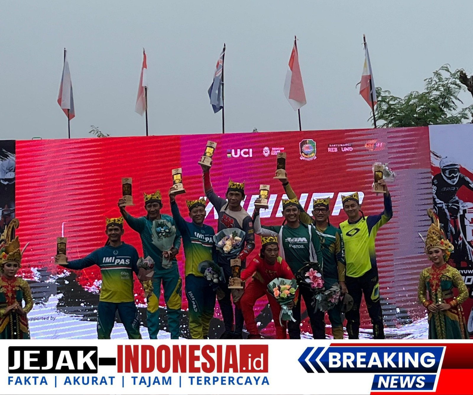 Enam Rider dari MTB IMIPAS Berhasil Naik Podium pada Banyuwangi Ijen Geopark Downhill