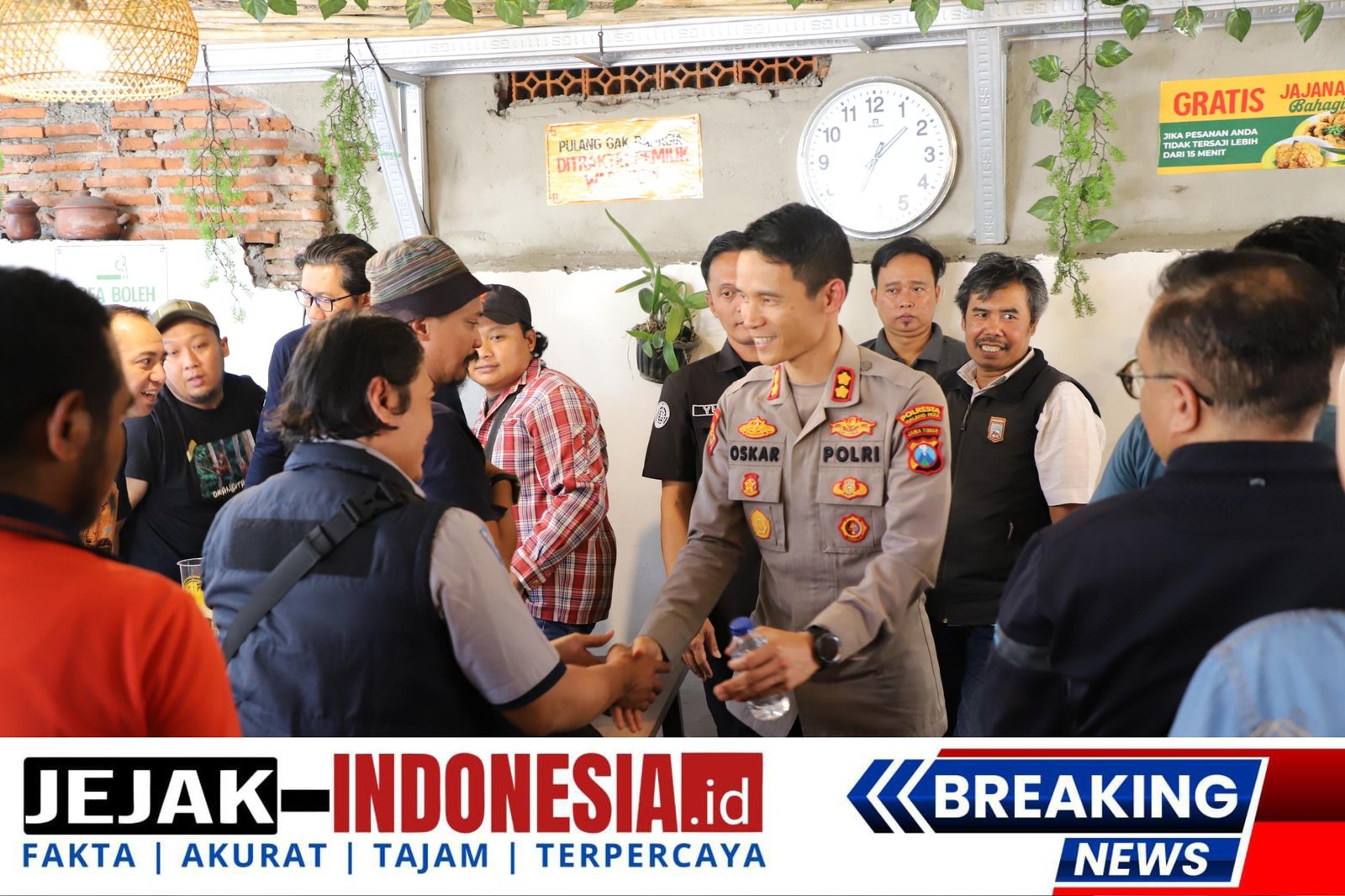 Silaturahmi Pupuk Sinergi, Polresta Malang Kota Ajak Awak Media Jadi Garda Terdepan Jogo Malang