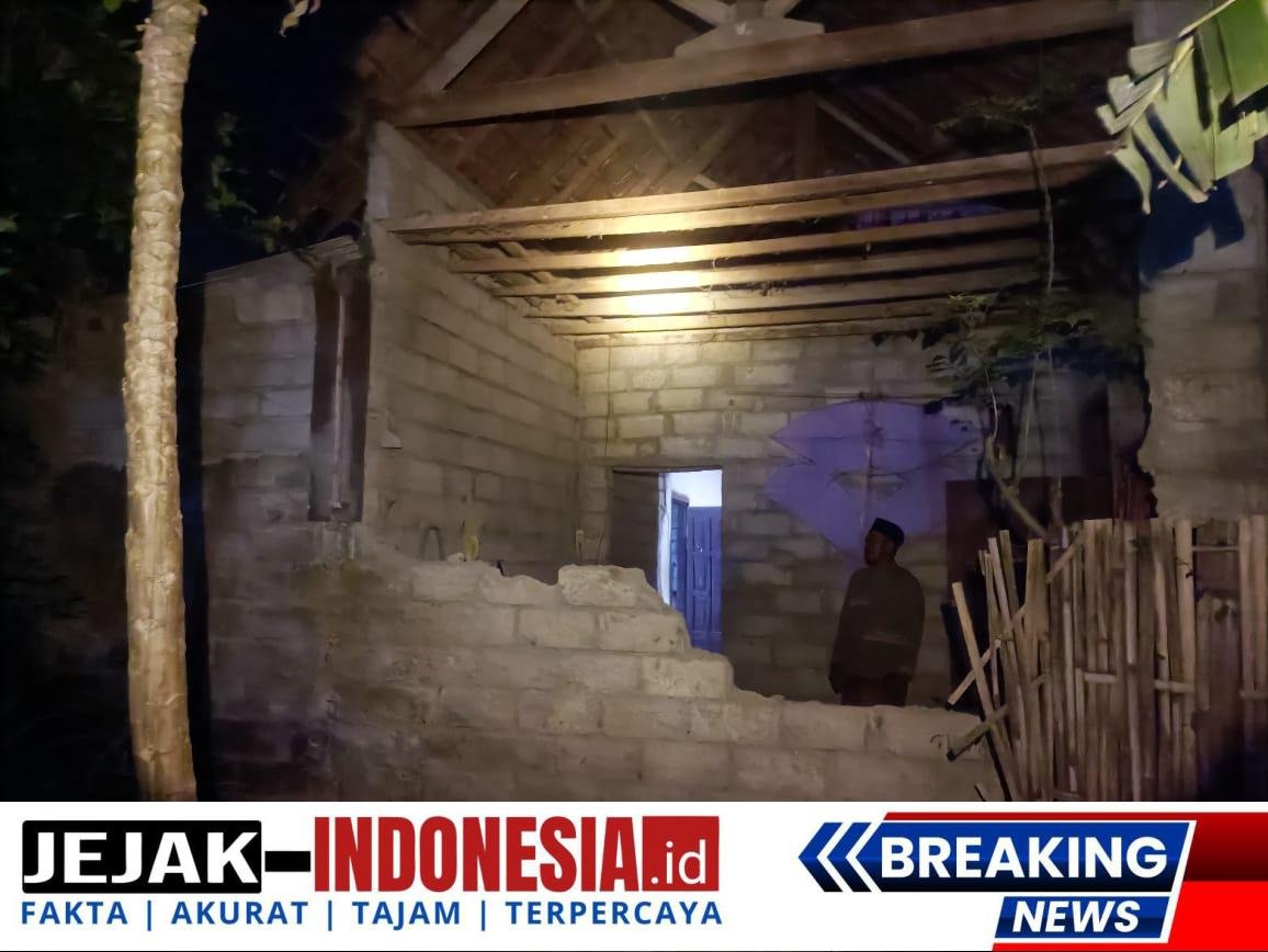 Dampak Gempa Banyuwangi, Tujuh Bangunan Rusak di Tiga Desa Kecamatan Wongsorejo