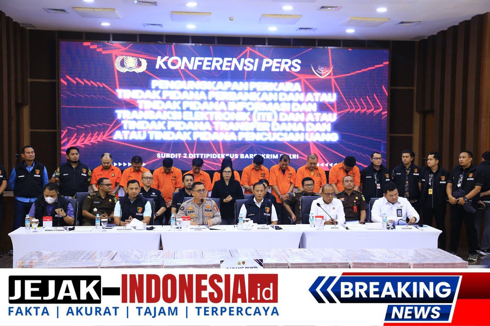 Bareskrim Polri Ungkap Sindikat Pembobolan Rekening Dormant Senilai Rp204 Miliar, 9 Tersangka Diamankan