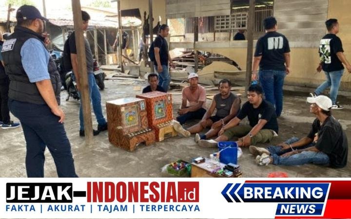 Polrestabes Medan Gerebek Sarang Narkoba di Jermal 15, Lima Orang Ditangkap Polisi