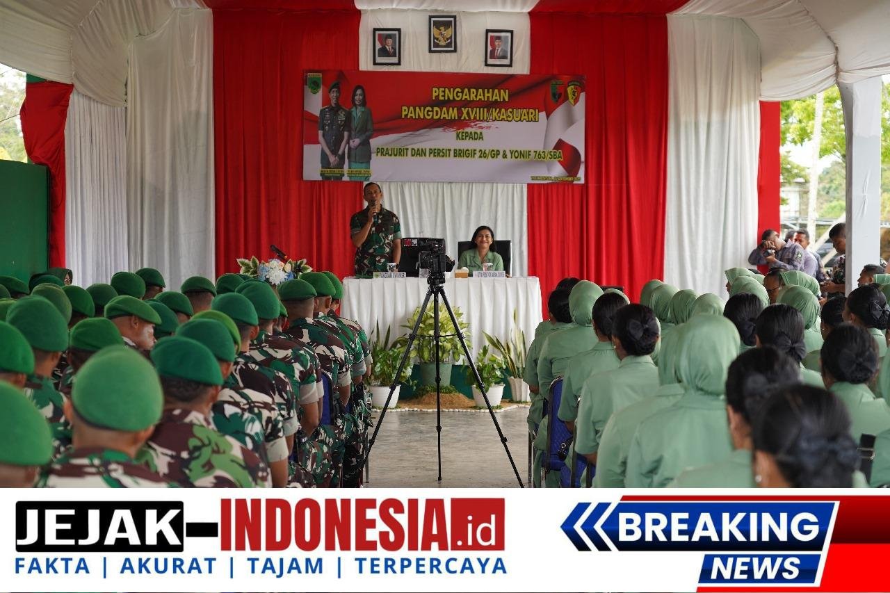 Pangdam Kasuari Kunker Ke Kodim 1806/Teluk Bintuni, Brigif 26/GP, dan Yonif 763/SBA “Bekerja untuk Kebaikan, Bukan Ketenaran”