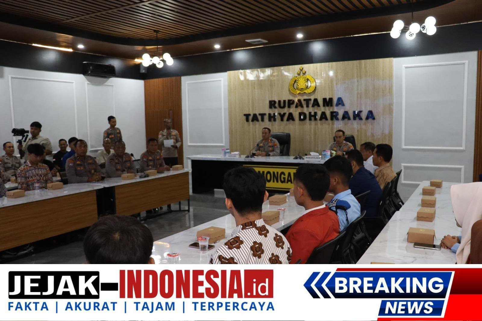 Jogo Jatim Polres Lamongan Rekrut Pelajar Jadi Duta Kamtibmas