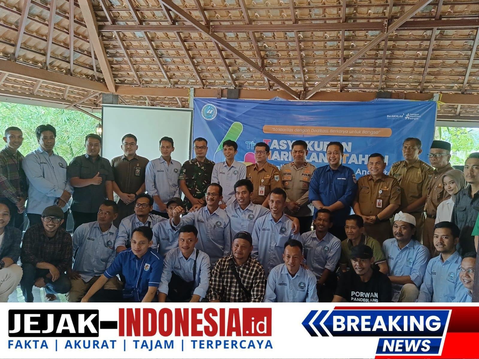 Dandim 0601/Pandeglang Letkol Inf Afri Swandi Ritonga, S.I.P. Hadiri HUT Ke-4 Pokja Wartawan Pandeglang