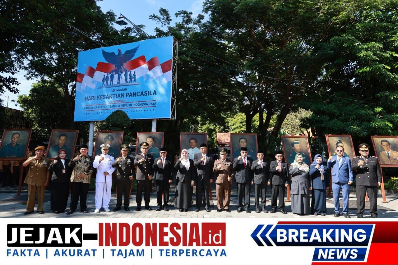 Bupati Ipuk Pimpin Upacara Peringatan Hari Kesaktian Pancasila