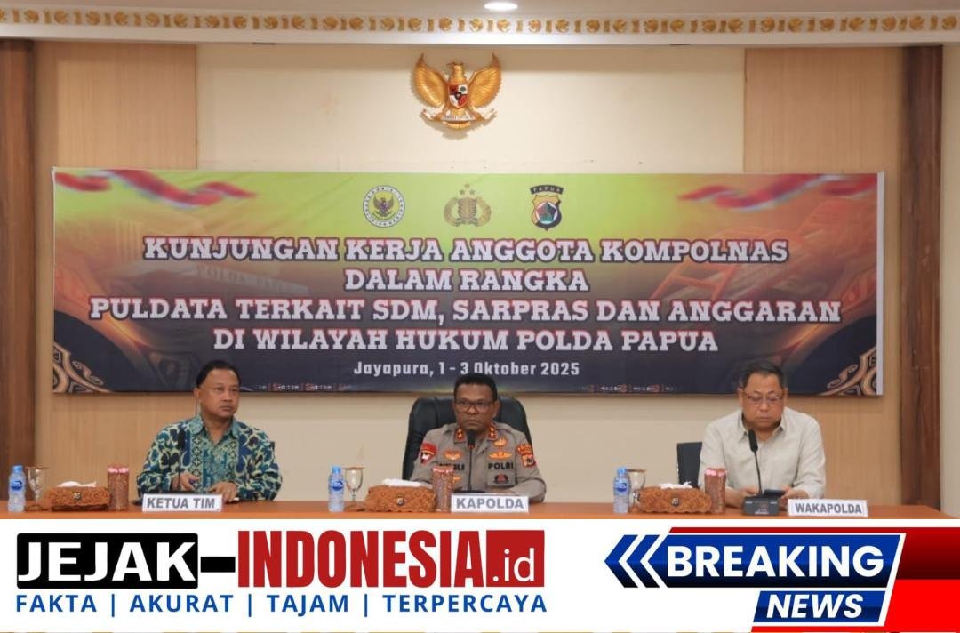 Polda Papua Terima Kunjungan Kerja Kompolnas, Bahas Kesiapan Personel dan Sarpras