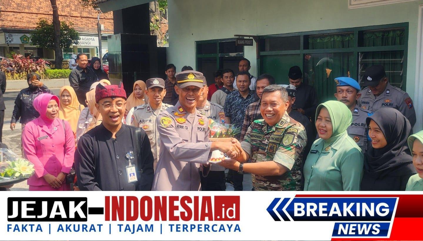Danramil Banyuwangi Kota Gelar Tasyakuran di HUT TNI Ke 80