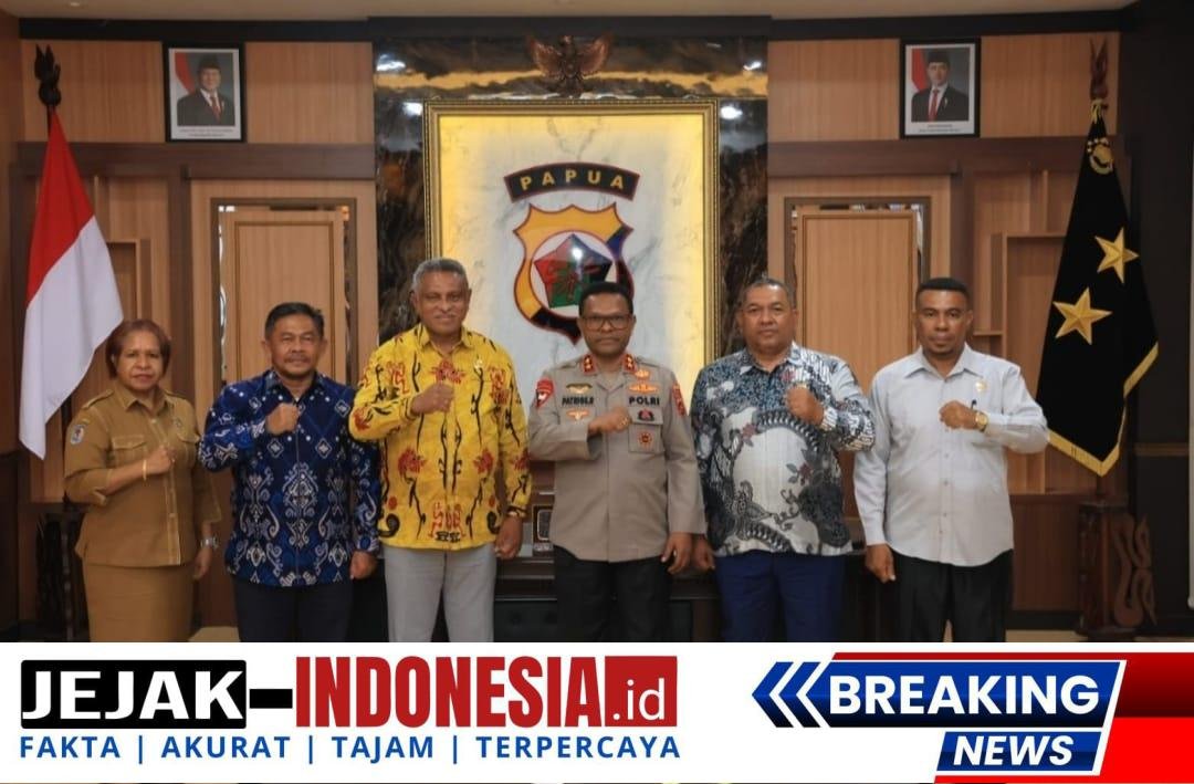 Perkuat Sinergi, Kapolda Papua Jalin Silaturahmi dengan Ketua DPRP Papua Selatan