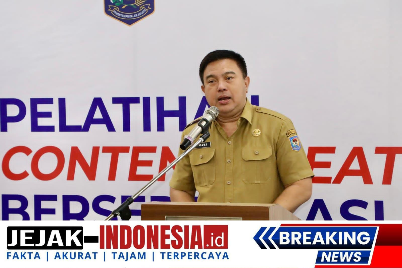 Sekjen Kemendagri Dorong ASN Tingkatkan Kompetensi Lewat Pelatihan Kreator Konten