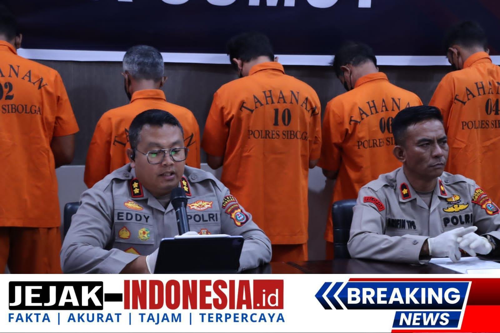 Kerja Cepat Polres Sibolga: Lima Pelaku Pembunuhan di Masjid Agung Berhasil Diamankan Kurang dari Tiga Hari