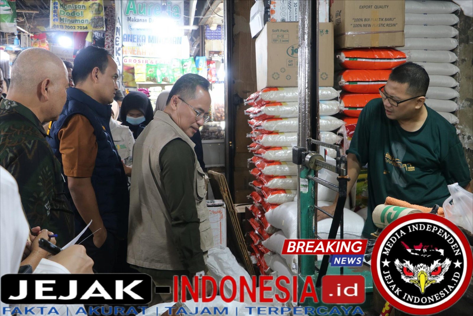 Satgas Pangan Polda Sumut Bersama Bapanas RI Sidak Pusat Pasar Medan, Pastikan Stok dan Harga Bapokting Aman