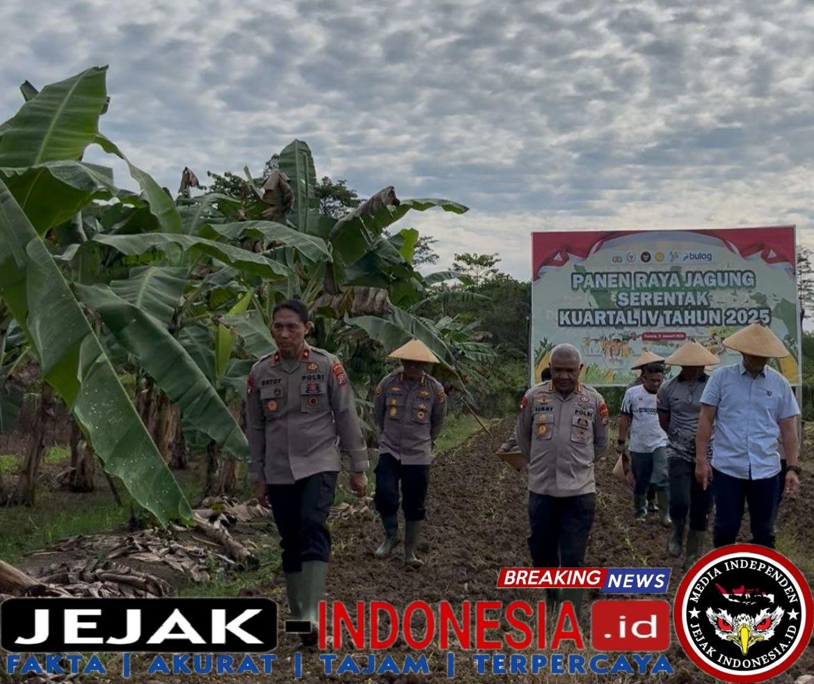 Kapolda Papua Barat Daya Pimpin Penanaman 500 Tunas Uwi Ungu untuk Ketahanan Pangan