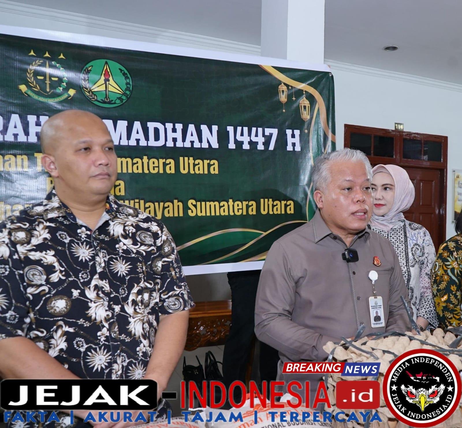 Bantu Pemenuhan Bahan Pangan Dan Upaya Stabilisasi Harga, Kejati Sumut Bersama Ikatan Adhyaksa Dharmakarini (IAD) Gelar Pasar Murah