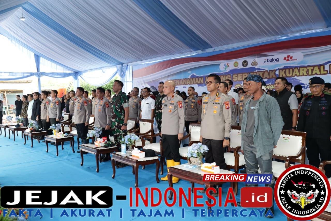 Polda Banten Tanam Raya Jagung Serentak Kuartal I 2026 Dukung Swasembada Pangan Nasional