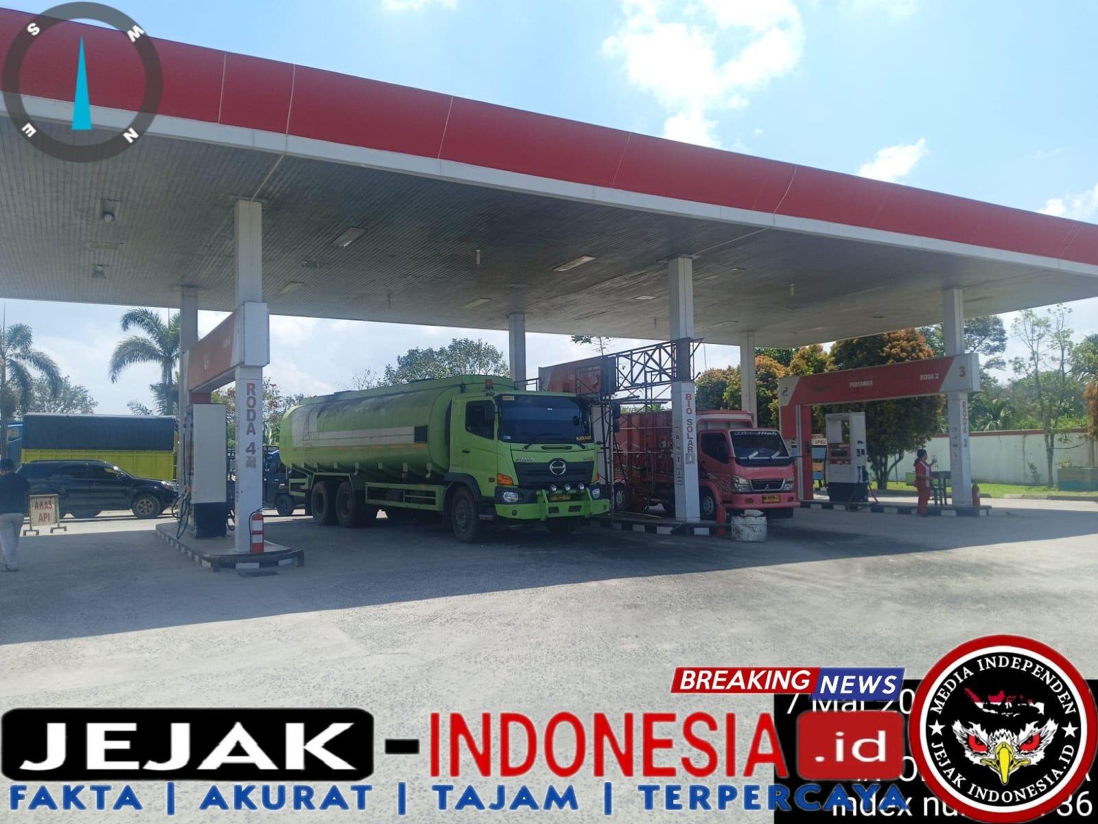 Polsek Bangun Turun Langsung Amankan SPBU, Kapolsek Imbau Warga Tetap Tenang dan Tidak Panic Buying