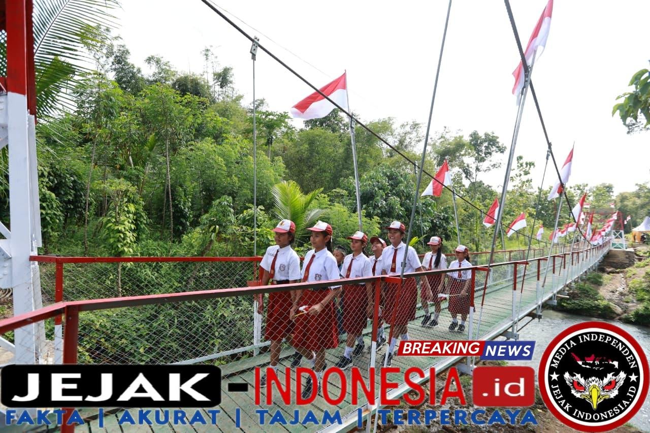 Jembatan Perintis Garuda Banyuwangi Resmi Dibuka, Warga Tak Perlu Lagi Menyeberangi Sungai
