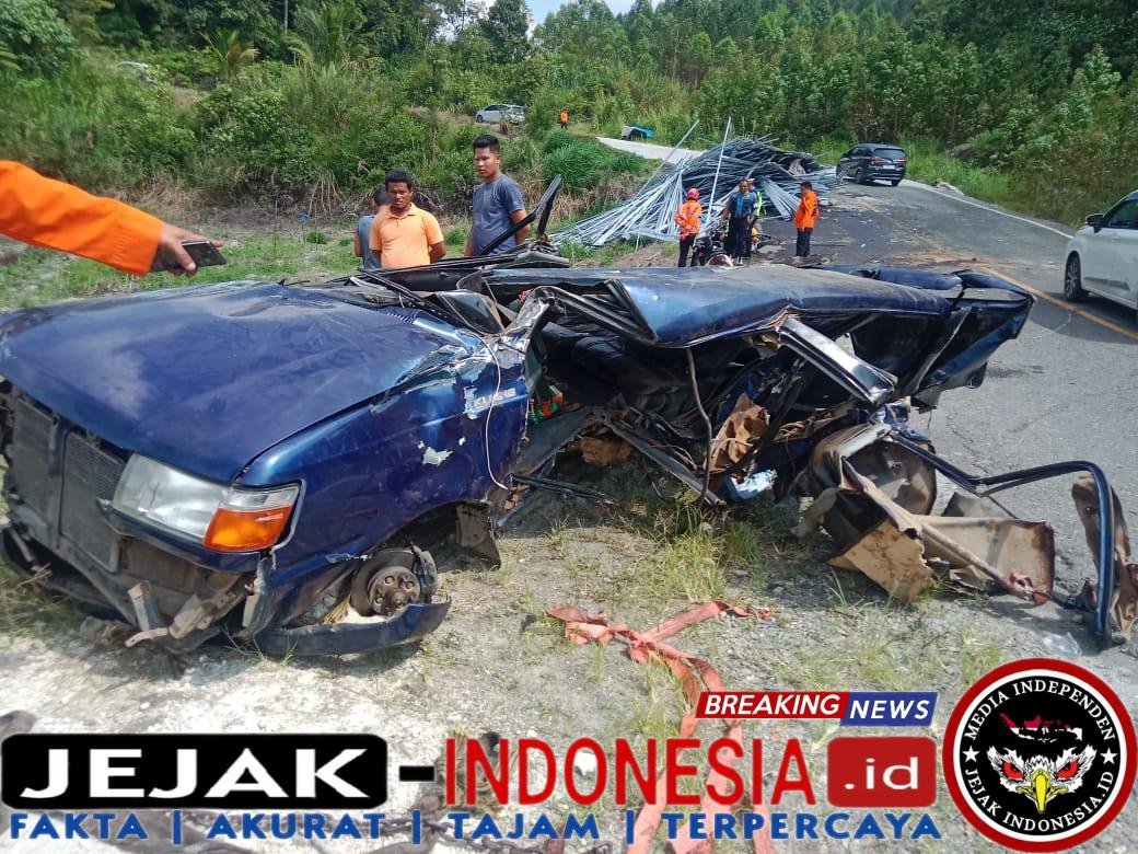 Unit Gakkum Sat Lantas Polres Simalungun Tangani Cepat Laka Lantas Maut Di Tanjakan Dolok Panribuan, Tiga Meninggal Dunia — Dua Pelajar Remaja Jadi Korban Arus Balik Lebaran