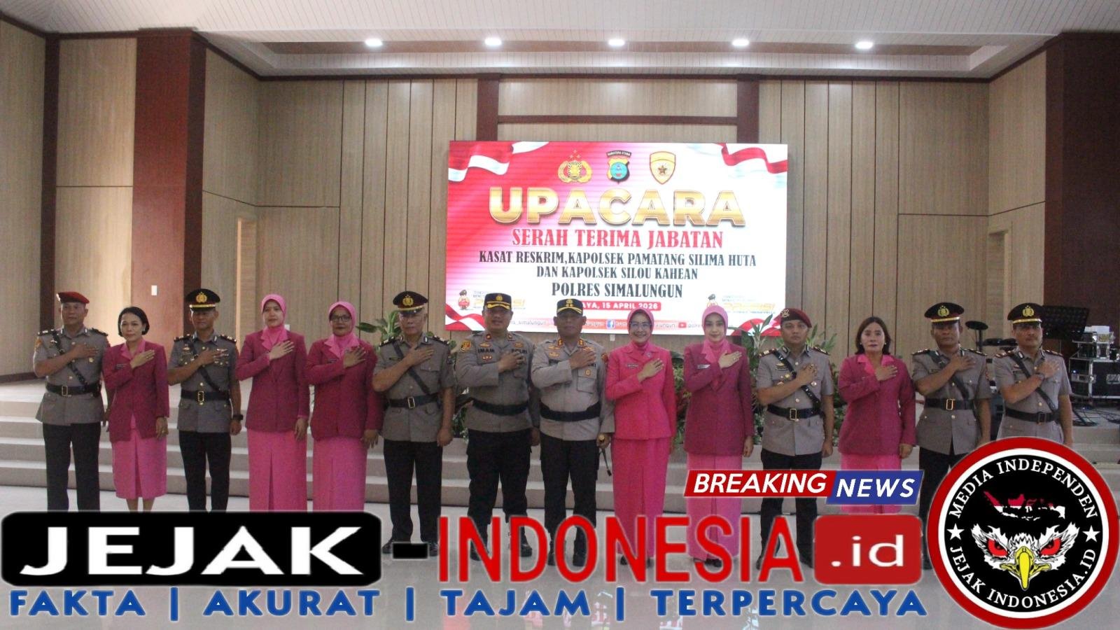 Wajah Baru Polres Simalungun: Delapan Polsek Berganti Nama, Formasi Lengkap Pejabat Utama dan 17 Kapolsek Resmi