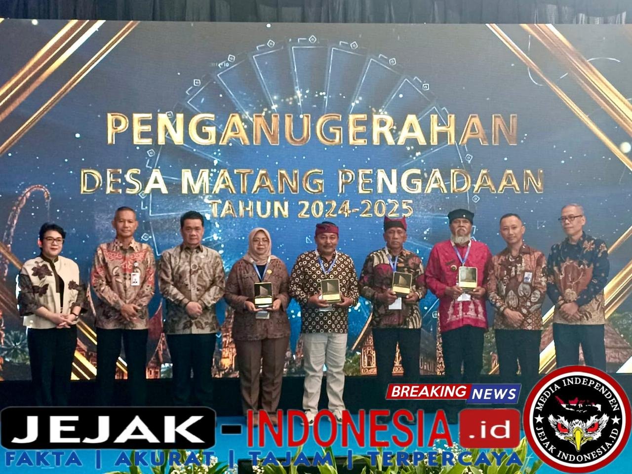 Desa Sukojati Banyuwangi Raih Penghargaan Nasional “Desa Matang Pengadaan” dari LKPP RI