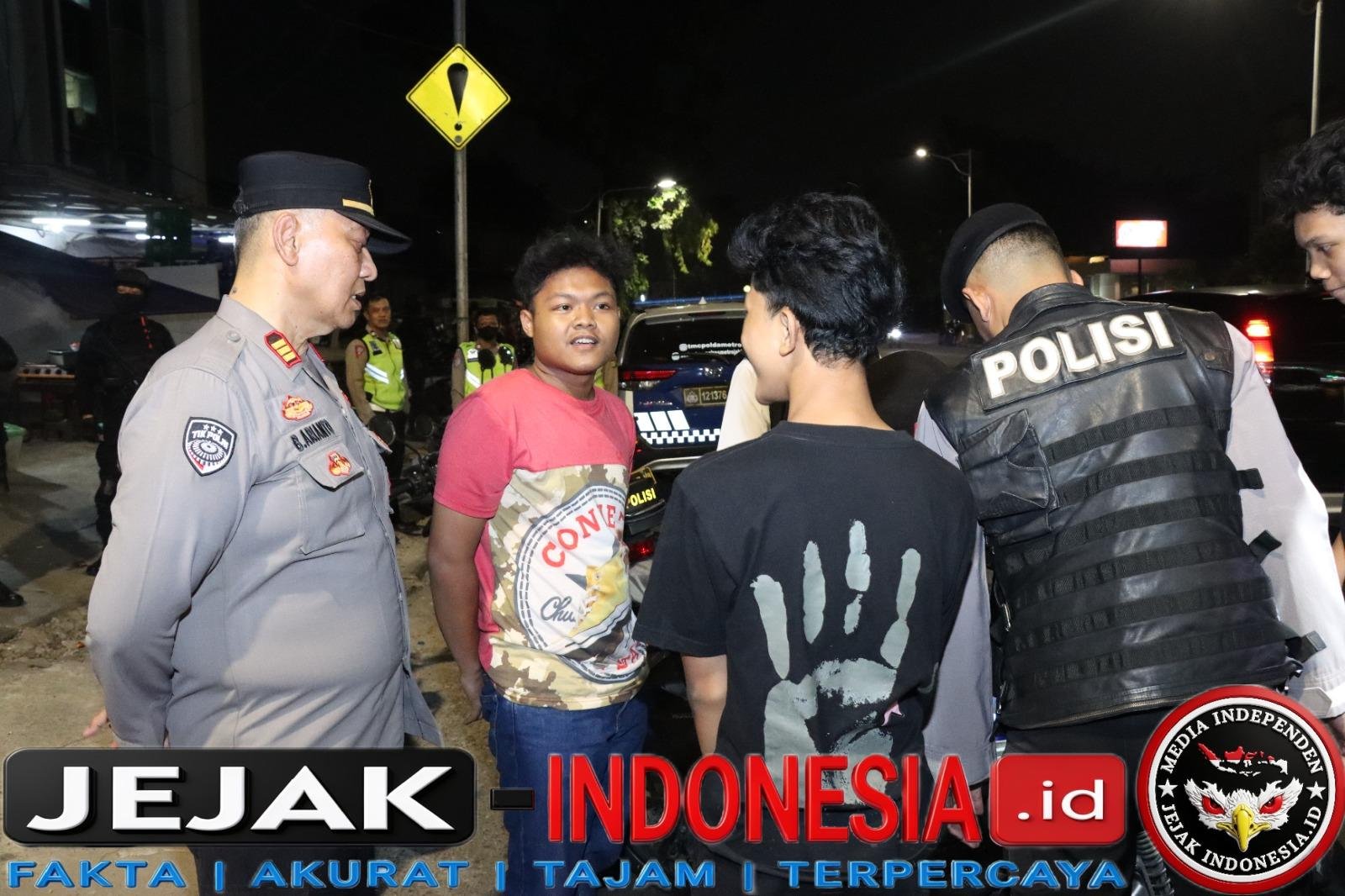Antisipasi Curas, Curat dan Curanmor, Polres Jakbar Intensifkan Razia Kejahatan Jalanan