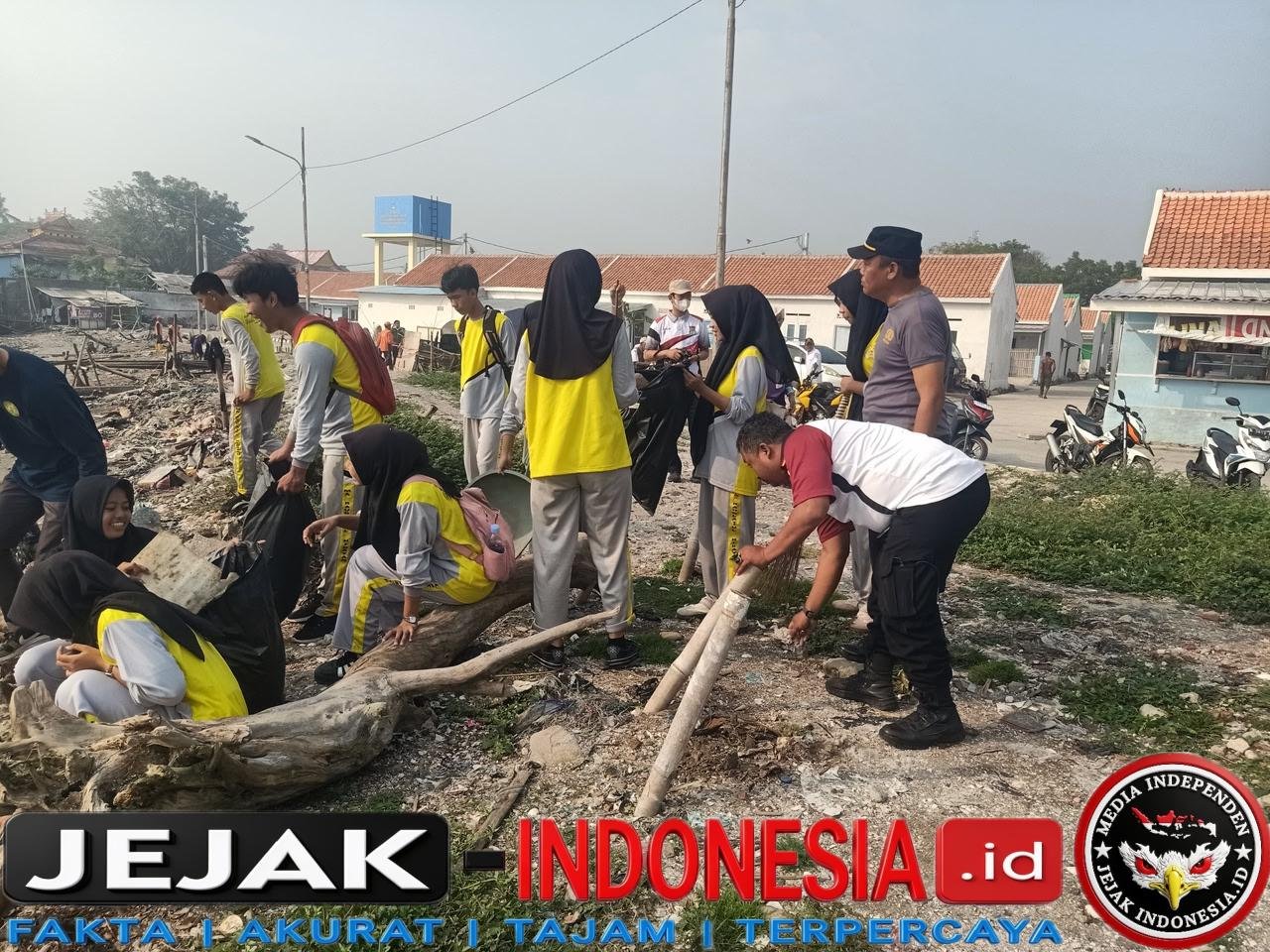 Polsek Mauk Hadir dalam Gerakan Indonesia ASRI Bersama Forkopimcam Kecamatan Mauk
