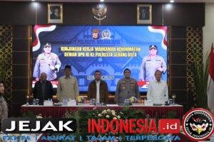 Polresta Serang Kota terima kunjungan kerja Makamah lehormatan Dewan DPR RI