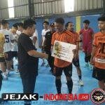 Kapolsek Kebon Jeruk Buka Turnamen Futsal Hari Bhayangkara ke-80, Wujudkan Kebersamaan dan Sportivitas