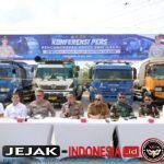 Gempur Mafia Migas, Polda Sumsel Amankan Puluhan Truk dan Jutaan Liter BBM
