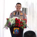 Kunker ke Tapteng, Kapolda Sumut Letakkan Batu Pertama Pembangunan Rusun Polres Tapanuli Tengah